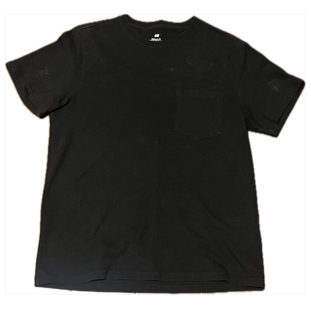 Black H&M Pocket Tee